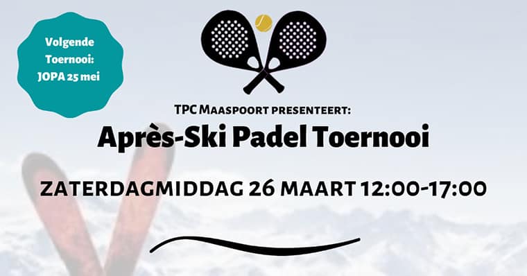 Après Ski Padel toernooi
