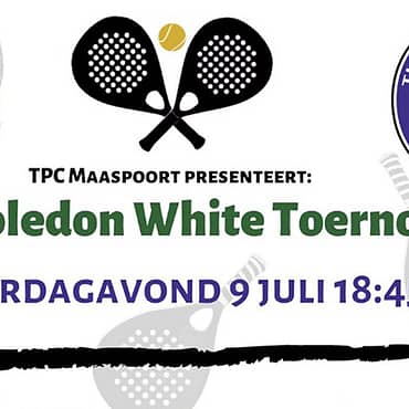 Wimbledon White Padel toernooi