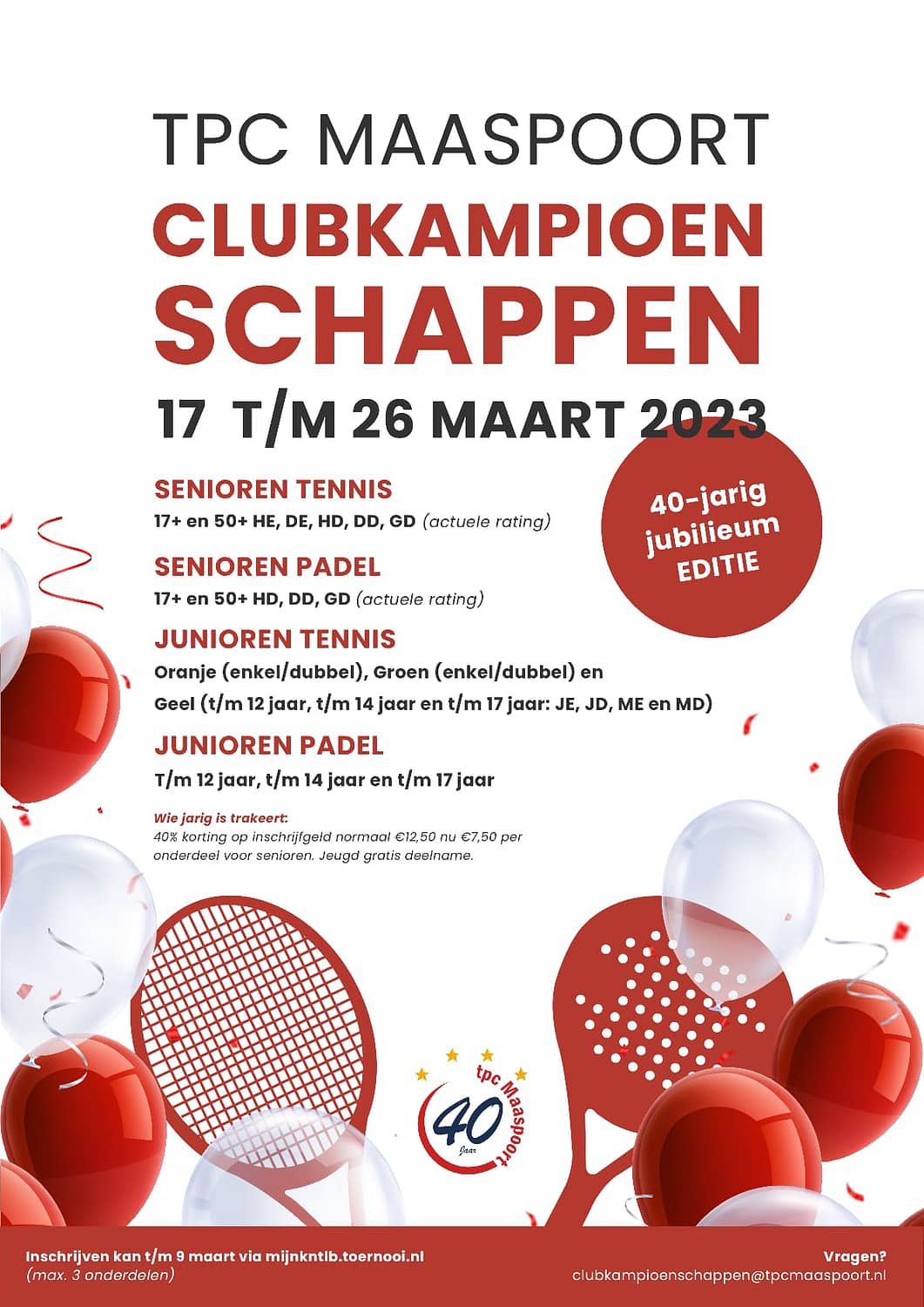 TPC Maaspoort - Clubkampioenschappen