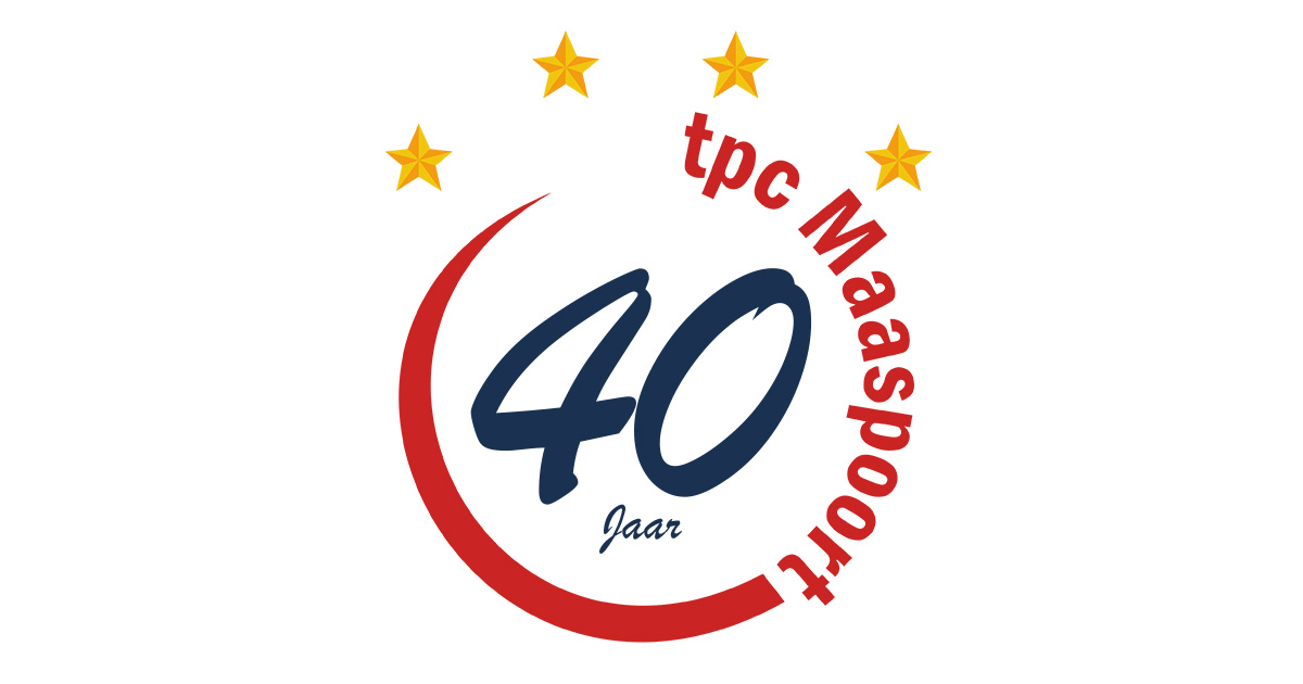 TPC Maaspoort 40 Jaar logo