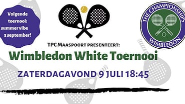 Wimbledon White Padel toernooi