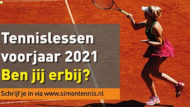Tennislessen Voorjaar 2021