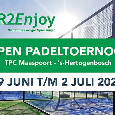 Solar2Enjoy – TPC Maaspoort Open Padel Toernooi