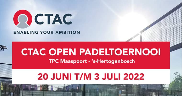 CTAC Open Padeltoernooi 2022